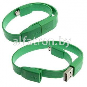 Шнур для моб. устр.: USB to MicroUSB bracelet