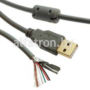 Компьютерный шнур: USB-A M 0.8m F