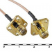 Разъем: SMA-KF2/SMA-KF2-RG178-30