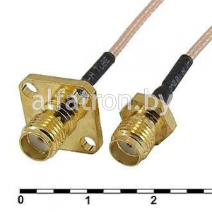 Разъем: SMA-K2/SMA-KF2-RG178-30