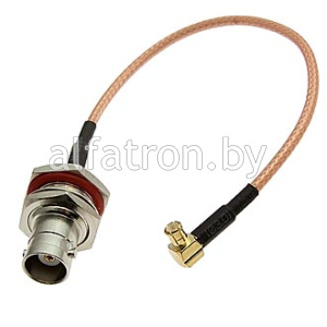 Разъем: BNC-JKY/MCX-PR RG316 15cm