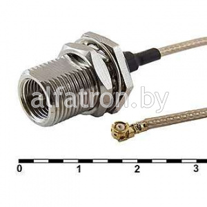 Разъем: CAB UFL-F/FME-M JV-004 13CM