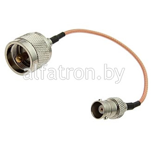 Разъем: UHF-P/BNC-J RG316 15cm