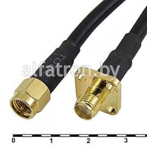 Разъем: SMA-J5/SMA-KF5-RG58-30