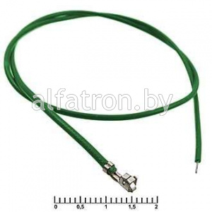 Разъем: H 2,54 mm AWG26 0,3m green