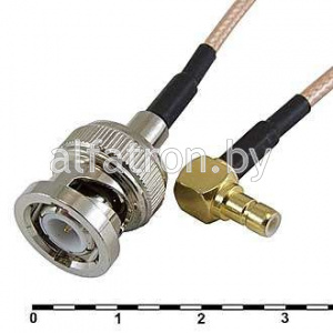 Разъем: BNC-J3Y/SMB-JW3-RG316-30