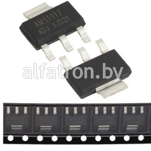 Микросхема: AMS1117-ADJ (HXY)