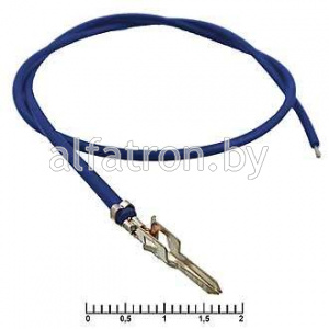 Разъем: MF-M 4,20 mm AWG20 0,3m blue