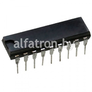 Микросхема: КР1810ГФ84 (DIP-18) (91)
