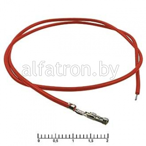Разъем: BLS 2,54 mm AWG26 0,3m red
