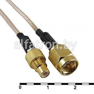 Разъем: SMA-J2/SMC-JY2-RG178-30
