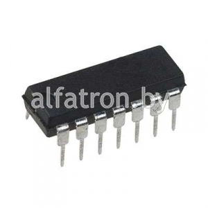 Микросхема: 74LS20PC (К155ЛА1) (Dip-14)