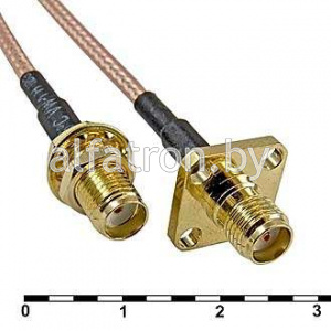 Разъем: SMA-KY3/SMA-KF3-RG316-30