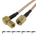 Разъем: SMA-P/SMC-JKW3 RG316 30cm
