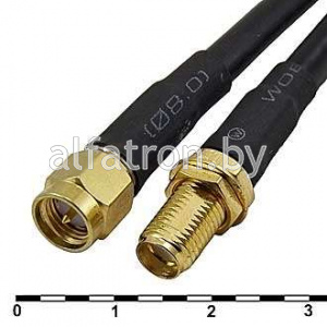 Разъем: SMA-J5/SMA-KY5-RG58-30