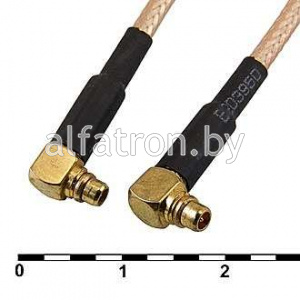 Разъем: MMCX-JW3/MMCX-JW3-RG316-30