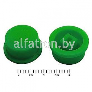Колпачок для кнопки: A03 Green