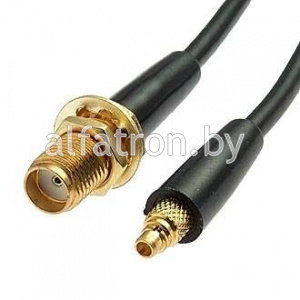Разъем: MMCX-M/SMA-F RG-174U 15CM