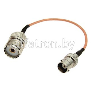 Разъем: UHF-J/BNC-J RG316 15cm