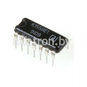 Микросхема К155ИЕ1 (1992г.)