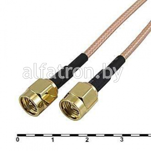 Разъем: SMA-P/SMA-P-RG316-30CM