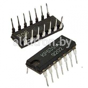 Микросхема КР531ЛА3 (1991г.)